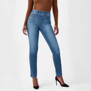 Spanx- Straight Leg Stretchy Jeans